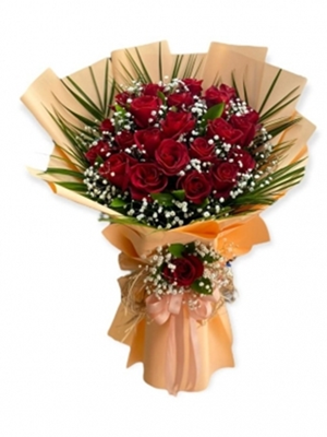 Kırmızı Gül Buketi 21'li