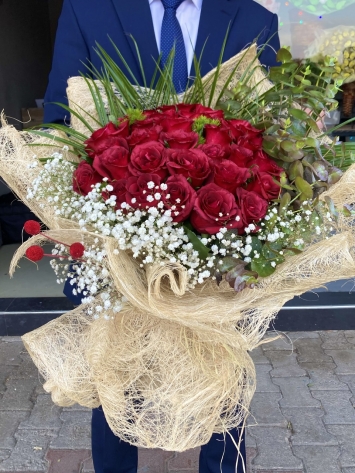 Kırmızı Gül Buketi 41'li