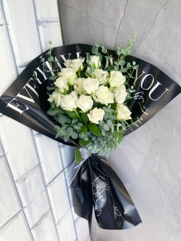 Beyaz Gül Buketi (20’li)