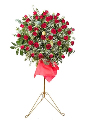 Kırmızı Gül Ferforje 