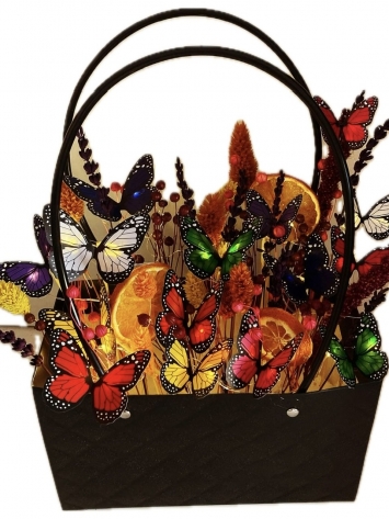 Işıklı Kelebek Çantası